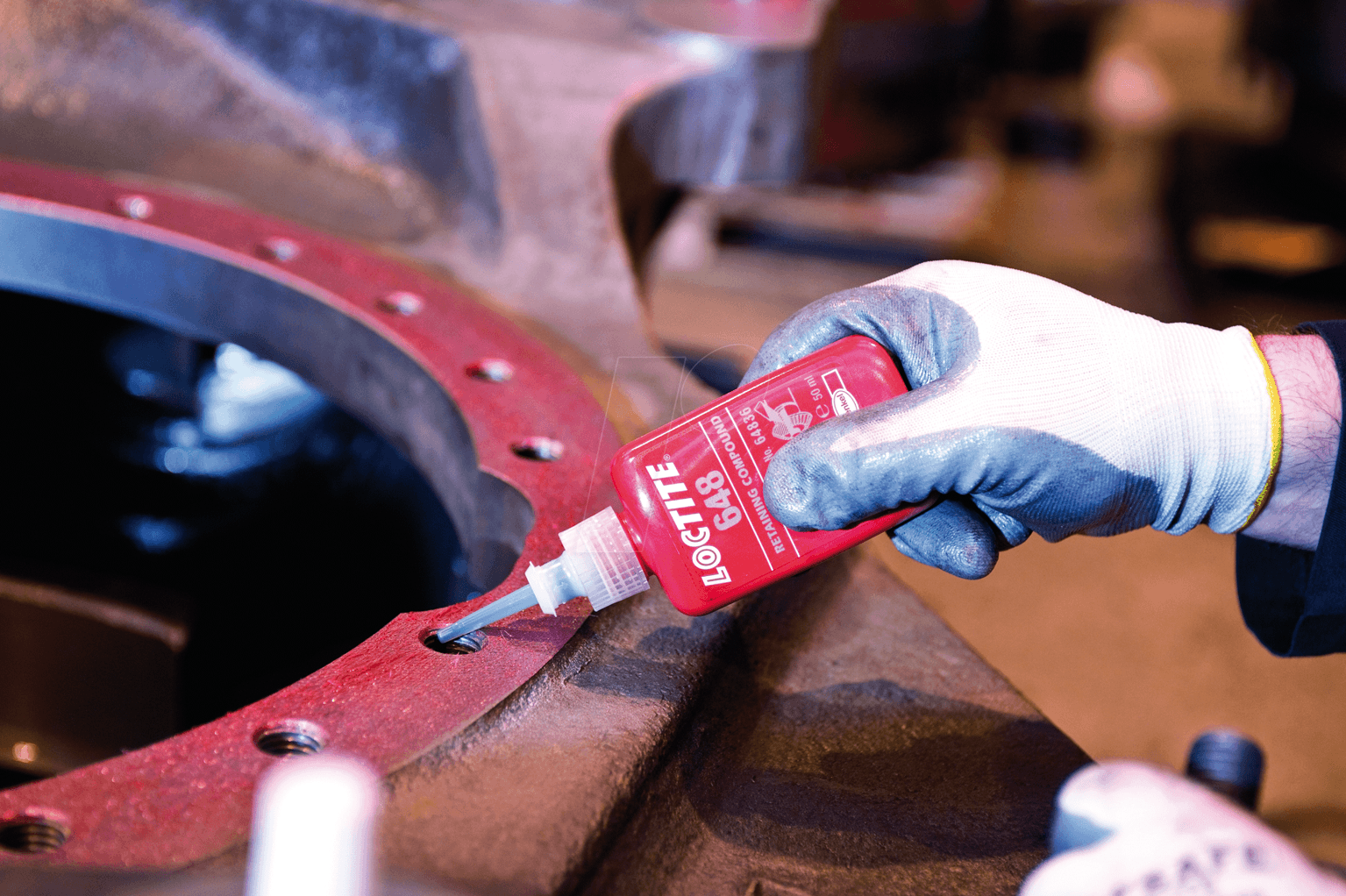 Removing loctite barrel